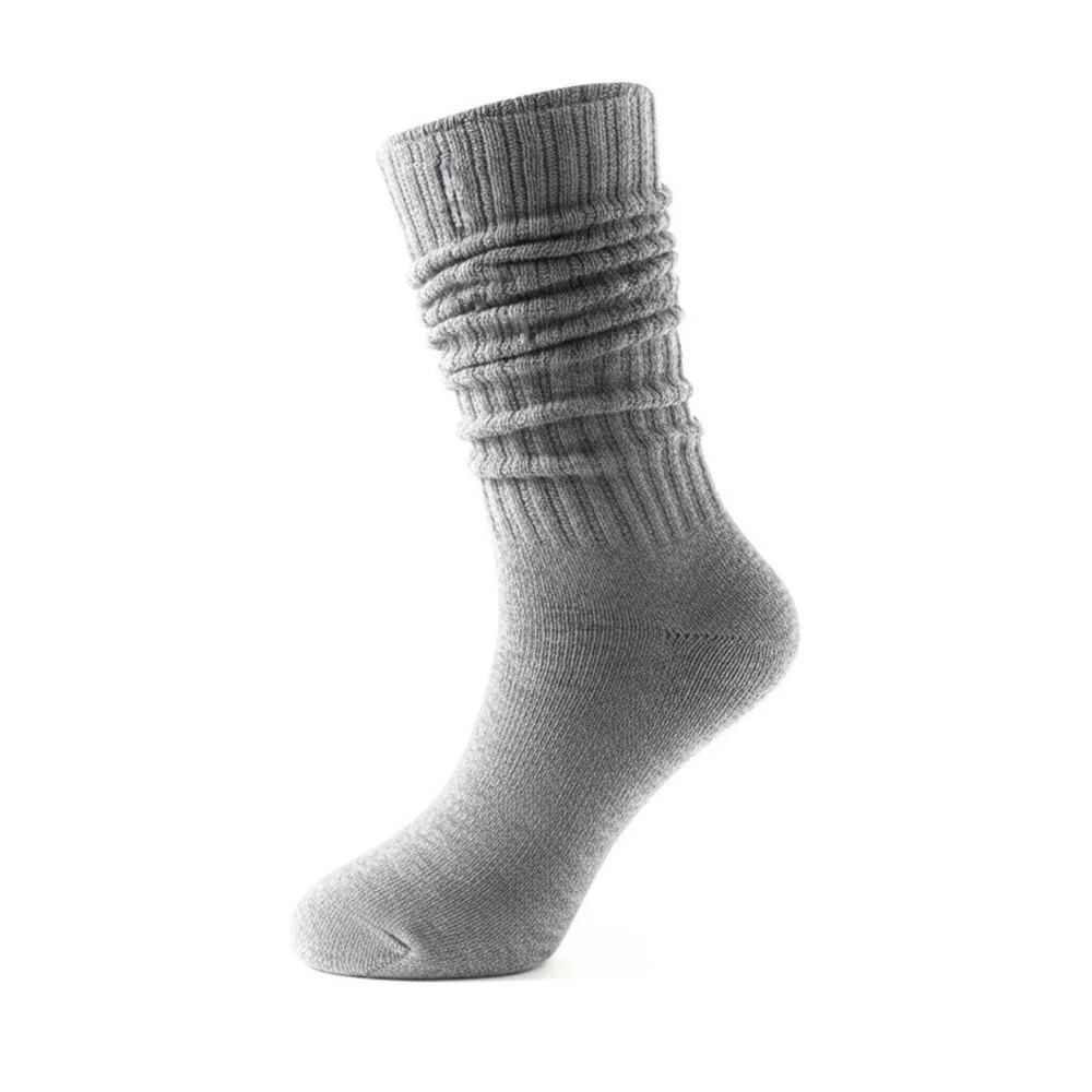 Vibrant High-Calf Slouchy Soft Casual Womens Socks 5.5-8.5 Thick Athletic 6 Pack